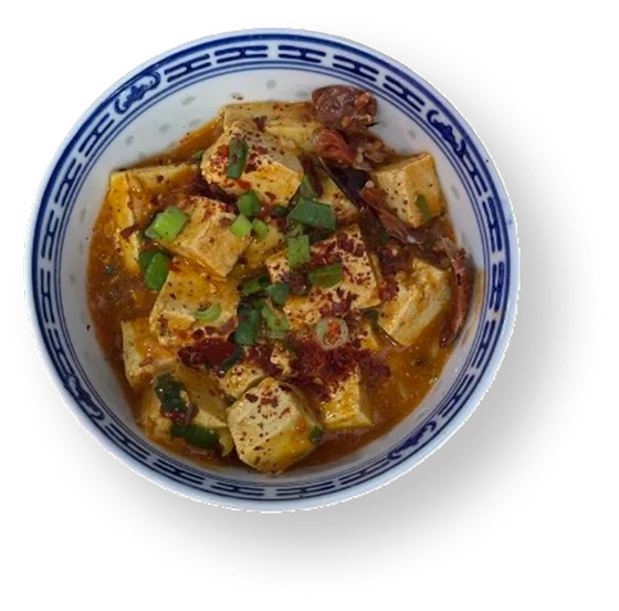 Sichuan-style tofu