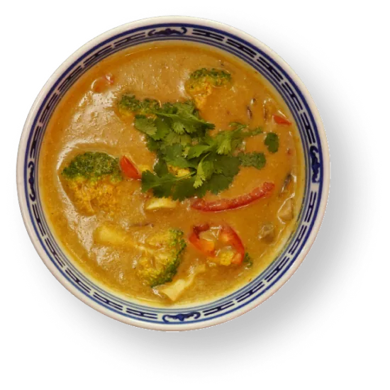 Thai curry with vegetables